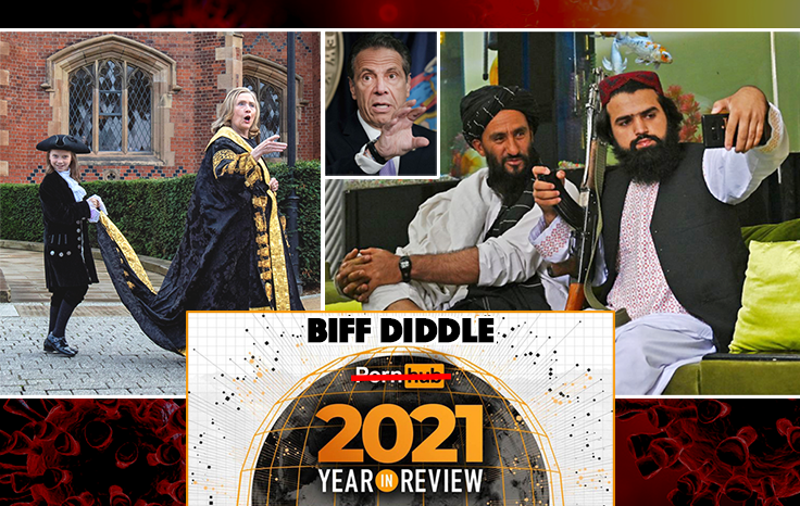 YEAR IN REVIEW: Hillary Clinton Probably Murdered Joe Biden's Dog and Other Thoughts on 2021