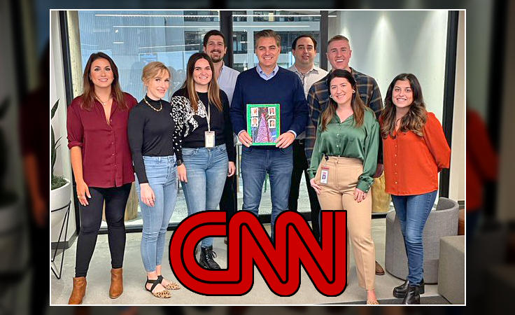 CNN's Jim Acosta Celebrates Painfully White Staff in Majority Black City