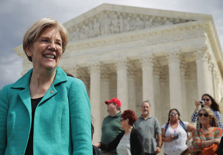 Elizabeth Warren Endorses Plan To Expand the Supreme Court