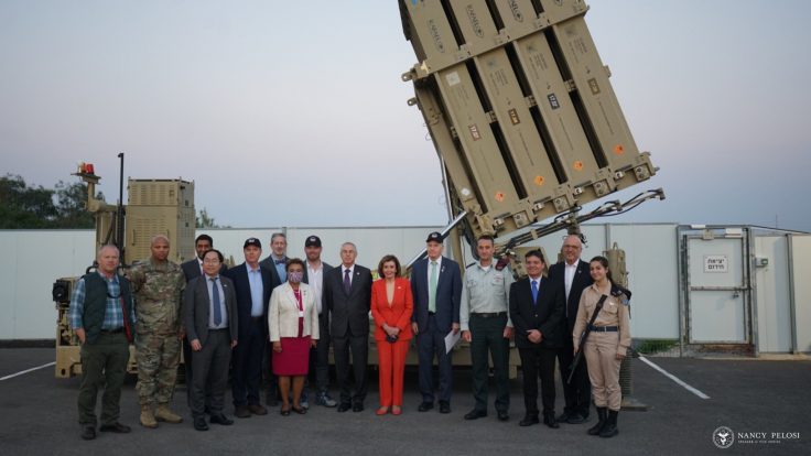 Pelosi Praises Israel's Iron Dome Just Months After Cutting It Out of Spending Bill