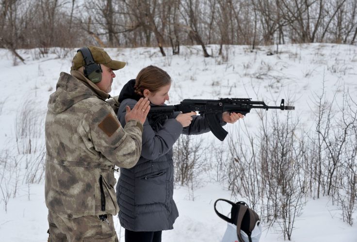 Ukraine Prepares To Arm Civilians Amid Russian Invasion