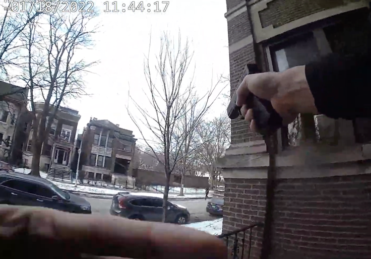 Video Shows a Cop Heroically Stop Armed Gunman at University of Chicago. That Didn't Stop Defund the Police Demands.