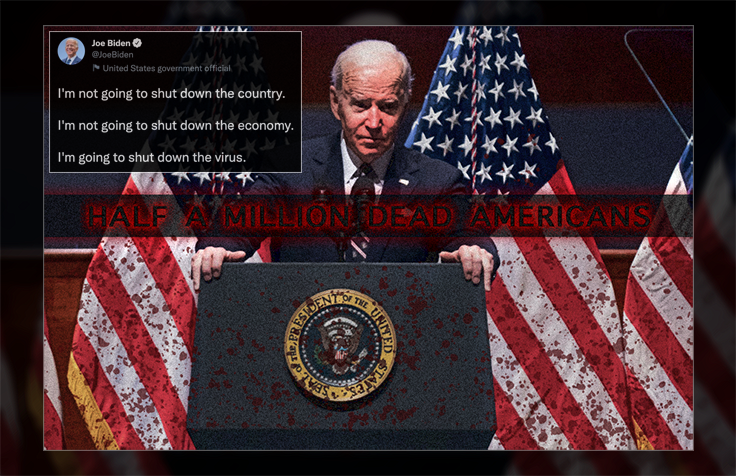HALF A MILLION SOULS: Biden's COVID Death Toll Passes 500K