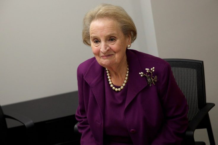 Former Secretary of State Madeleine Albright Dies at 84