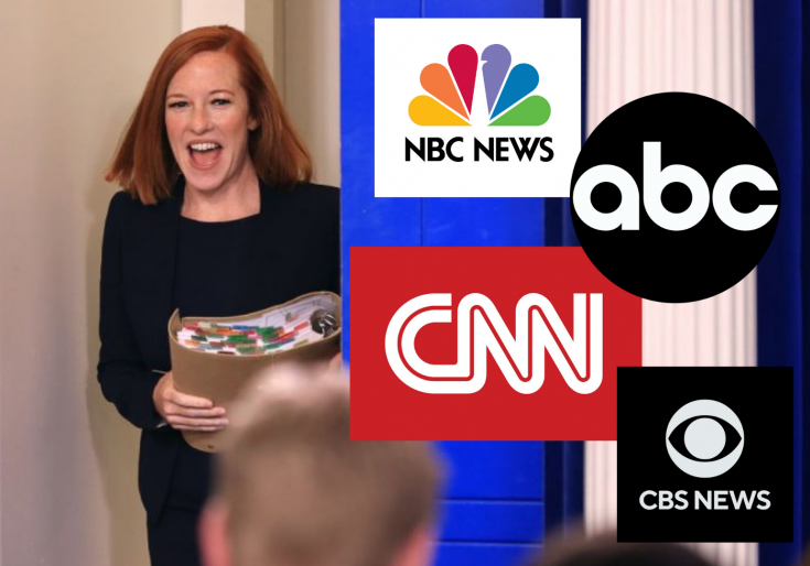 Front-Row Favoritism? 4 of the 7 Outlets at Front of WH Briefing Room Are Actively Trying to Hire Jen Psaki