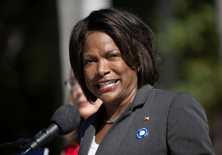 Florida's Democratic Senate Frontrunner Said These Radical Activists Would Dismantle Police in ‘Very Thoughtful’ Way
