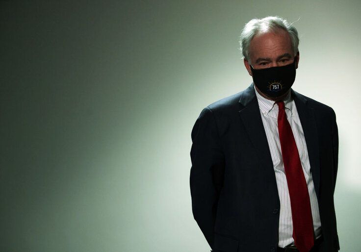 Tim Kaine Wants the Government To Study Medically Dubious 'Long COVID'