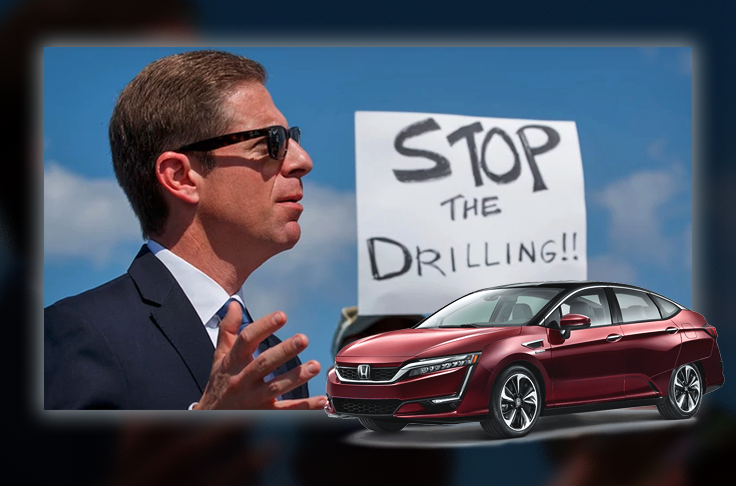 Democrat Owns Fancy Electric Car, Tells Constituents He's 'Feeling Pain from High Gas Prices'