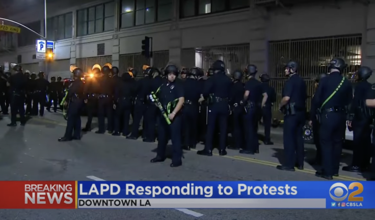 Pro-Abortion Rioters Maim LA Cops