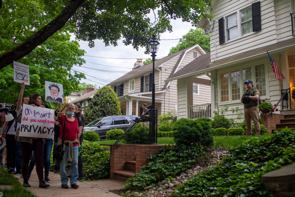 A County Chairman Refused To Boost Security at Supreme Court Justices' Homes. Then He Had Police Guard His Residence.