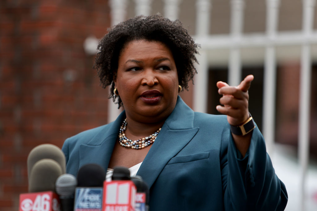 WATCH: Stacey Abrams Struggles To Explain Why Black Turnout Is Soaring Under 'Jim Crow 2.0'