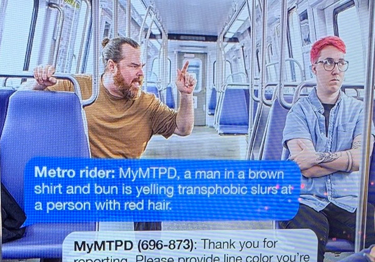 DC Launches Ad Campaign To Combat Anti-Trans Hate on Public Transportation. There's Been One Incident in the Past Two Years.