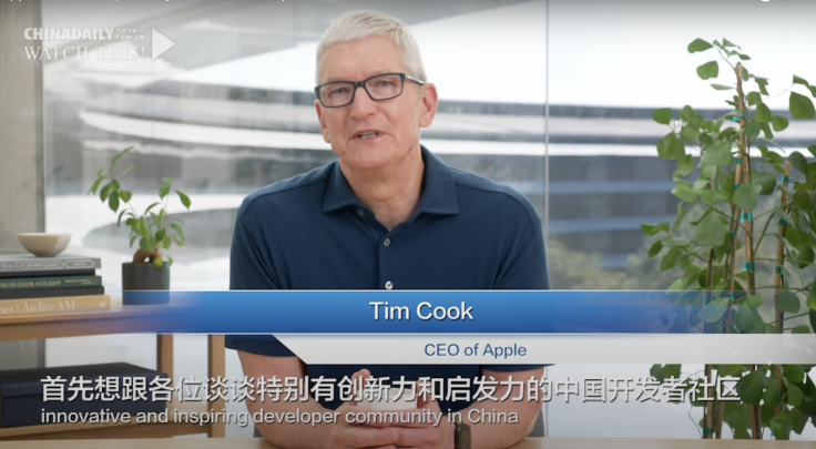 Apple CEO Sucks Up to China in Interview With State-Owned Media