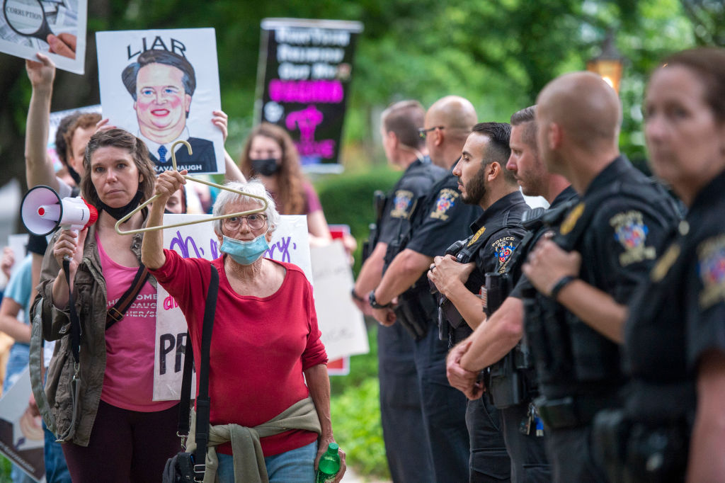 'Night of Age': Grannies Storm Kavanaugh's Home
