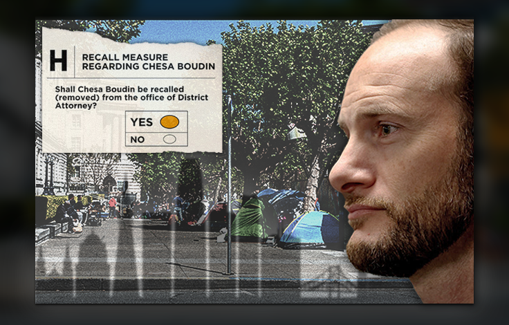 What I Saw on the Frontlines of Chesa Boudin's Last-Ditch Effort To Save His Job