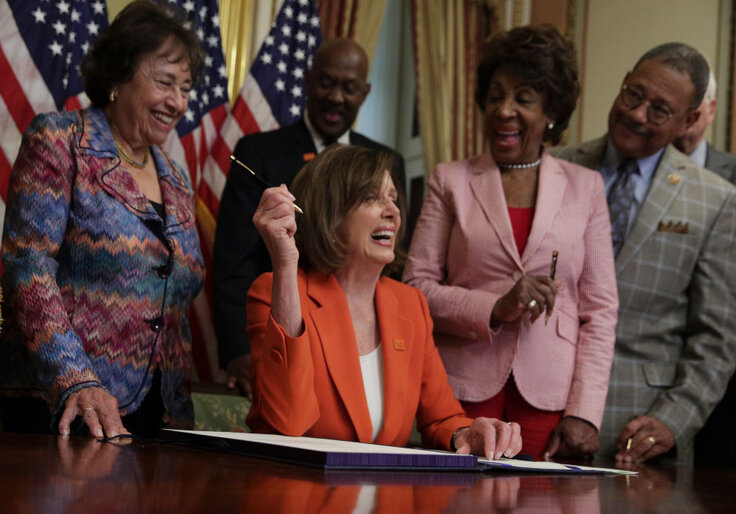 Pelosi Prolongs Proxy Voting as COVID Cases Trend Downward