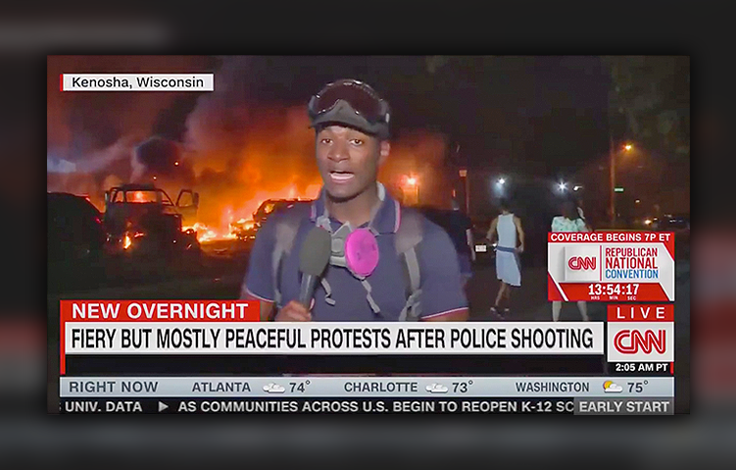 CNN Journo Who Reported 'Fiery But Mostly Peaceful Protests' Gets Emmy Nomination