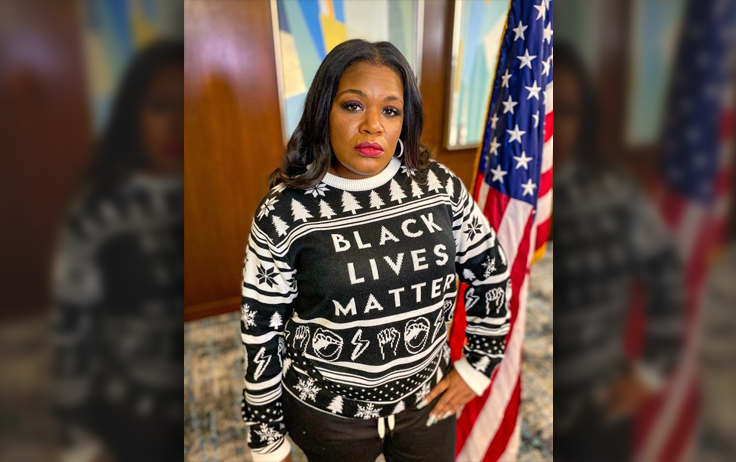 Something Blue: Defund the Police Champion Cori Bush Weds Private Security Guard in Secret Ceremony