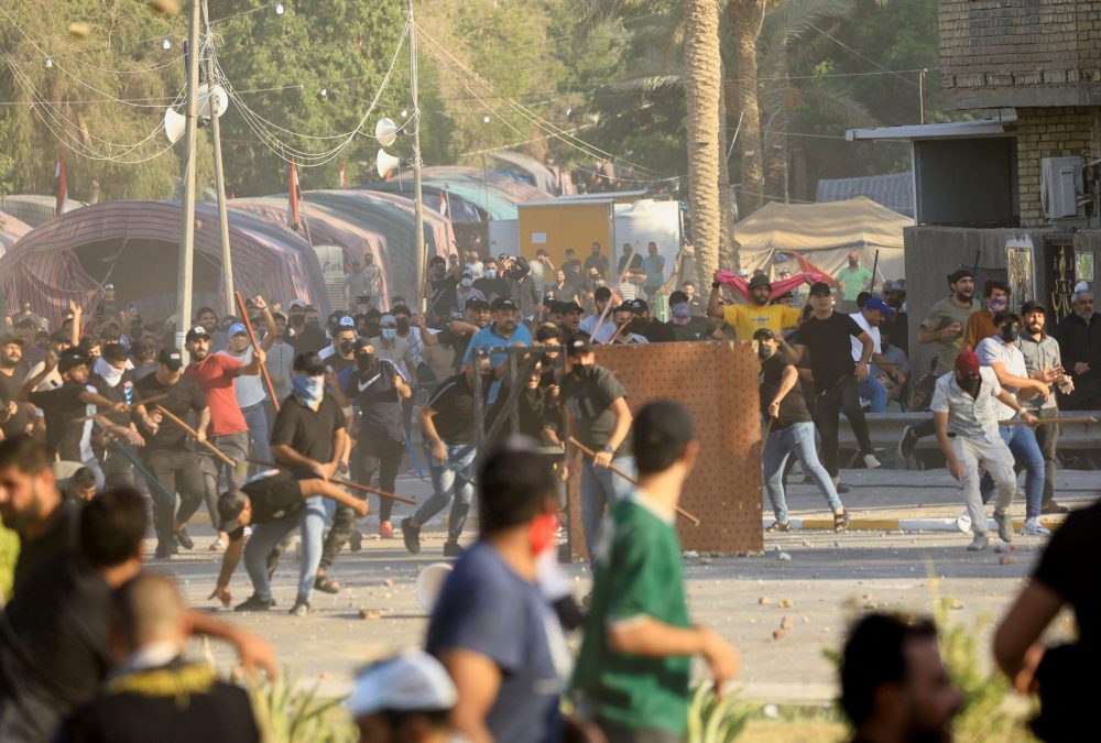 Violence Erupts in Baghdad Amid Political Upheaval
