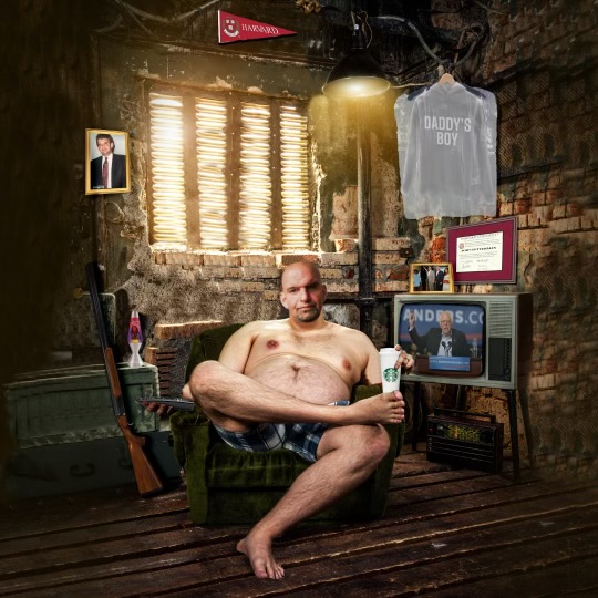 'Basement Bum': Oz Campaign Trolls Fetterman For Campaign Trail Absence