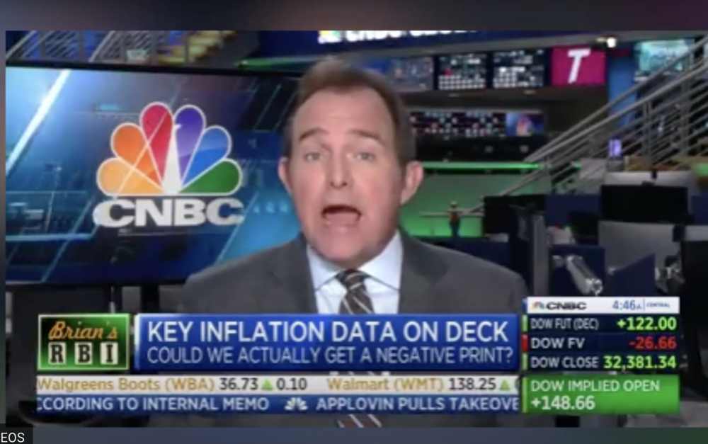 WATCH: Journalists Tout 'Good News' of 8.3% Inflation as Stock Market Plummets