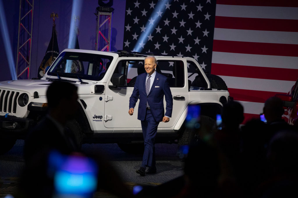 As Dems Face Grim Midterm Outlook, Biden Hopes Appearance on Jay Leno's Car Show Will Win Over Republican Voters