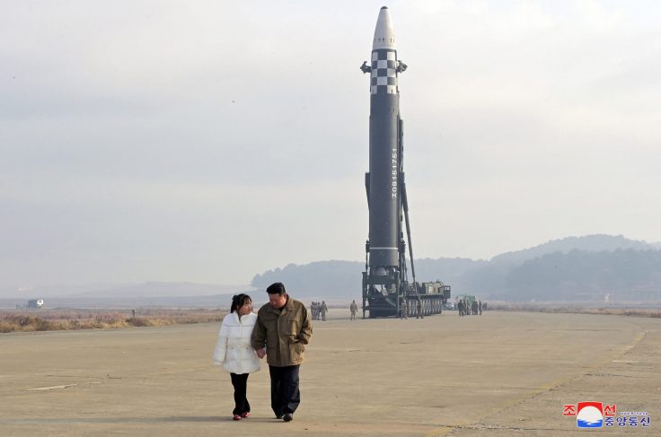 Kim Jong Un Unveils Young Daughter at Ballistic Missile Launch