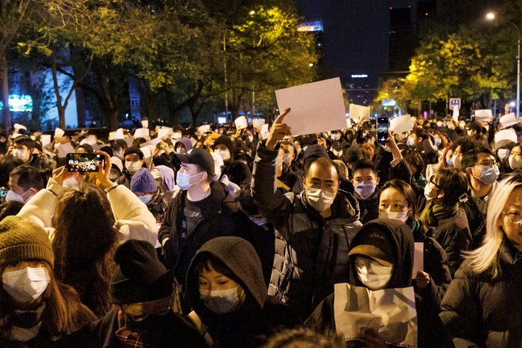 'Society Has Decided Not To Be Silent': Chinese Protesters Defy Regime's Crackdown