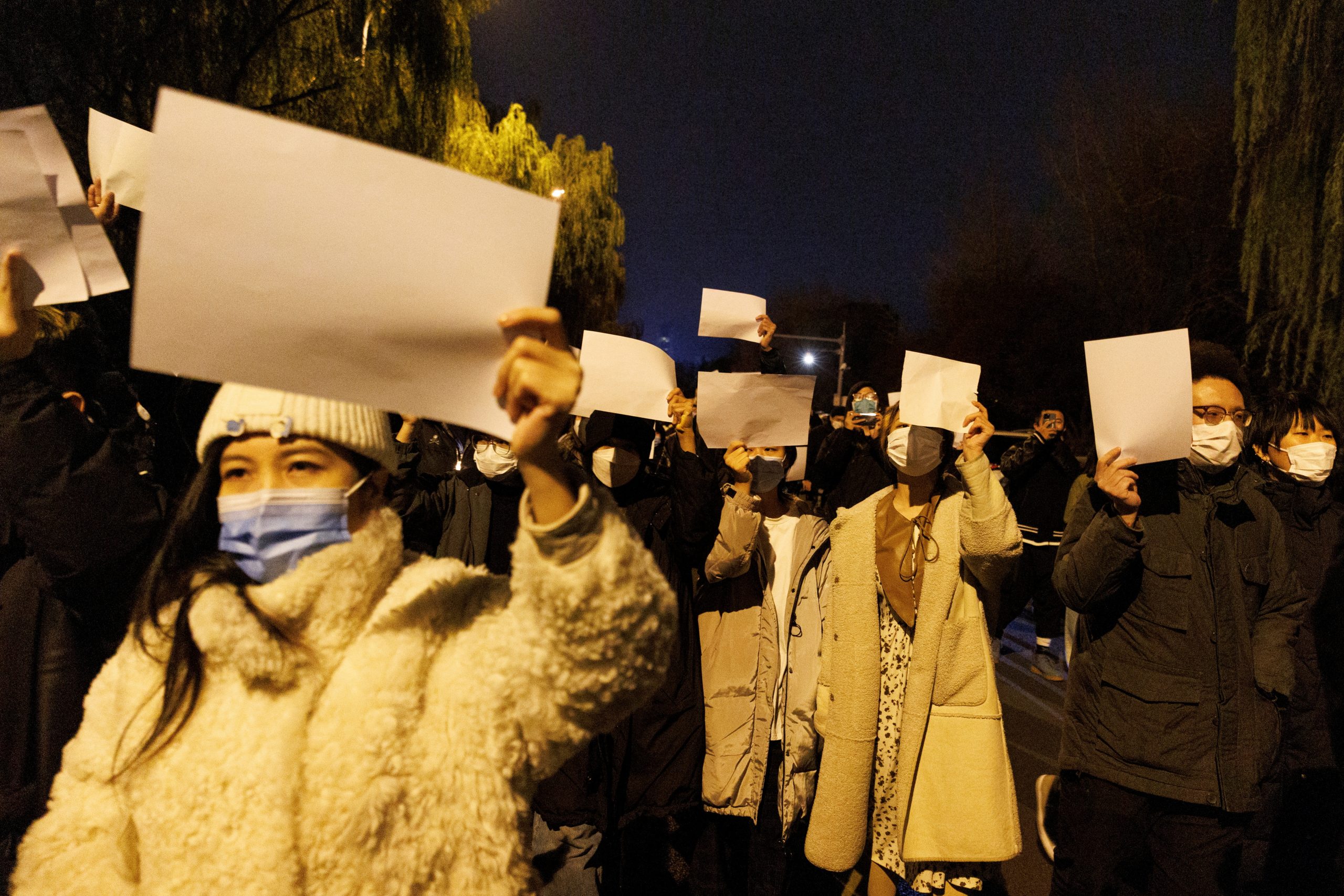 Report: Chinese Police Tracking Down COVID Protesters After Days of Unrest