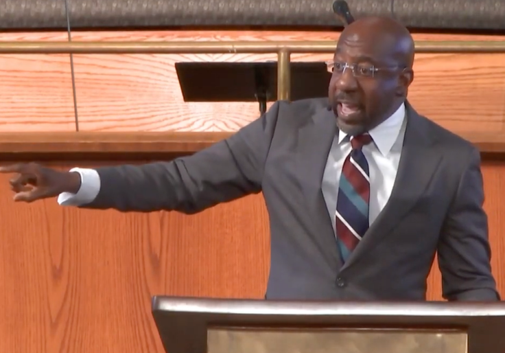 'Vicious and Venomous': Raphael Warnock Says Critics of His Church's Evictions Are Attacking Jesus