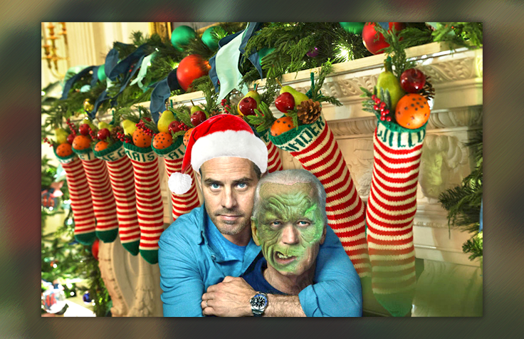Grandpa Grinch: Hunter Biden's Love Child Snubbed Again at Christmas