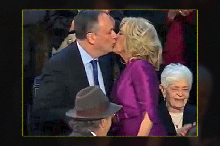 EXCLUSIVE: Frame-By-Frame Analysis Sheds Light on Dr. Jill's Open-Mouthed Make-Out Sesh With Kamala's Husband