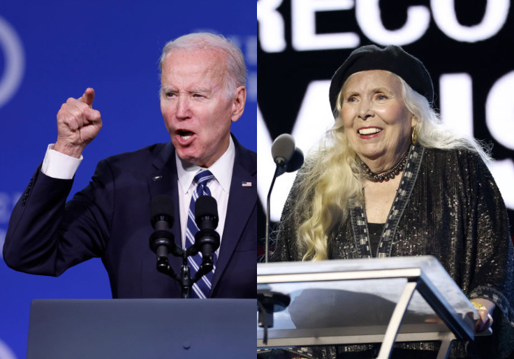 'See You Sometime': Democrats Ditch Biden To Attend Joni Mitchell Concert