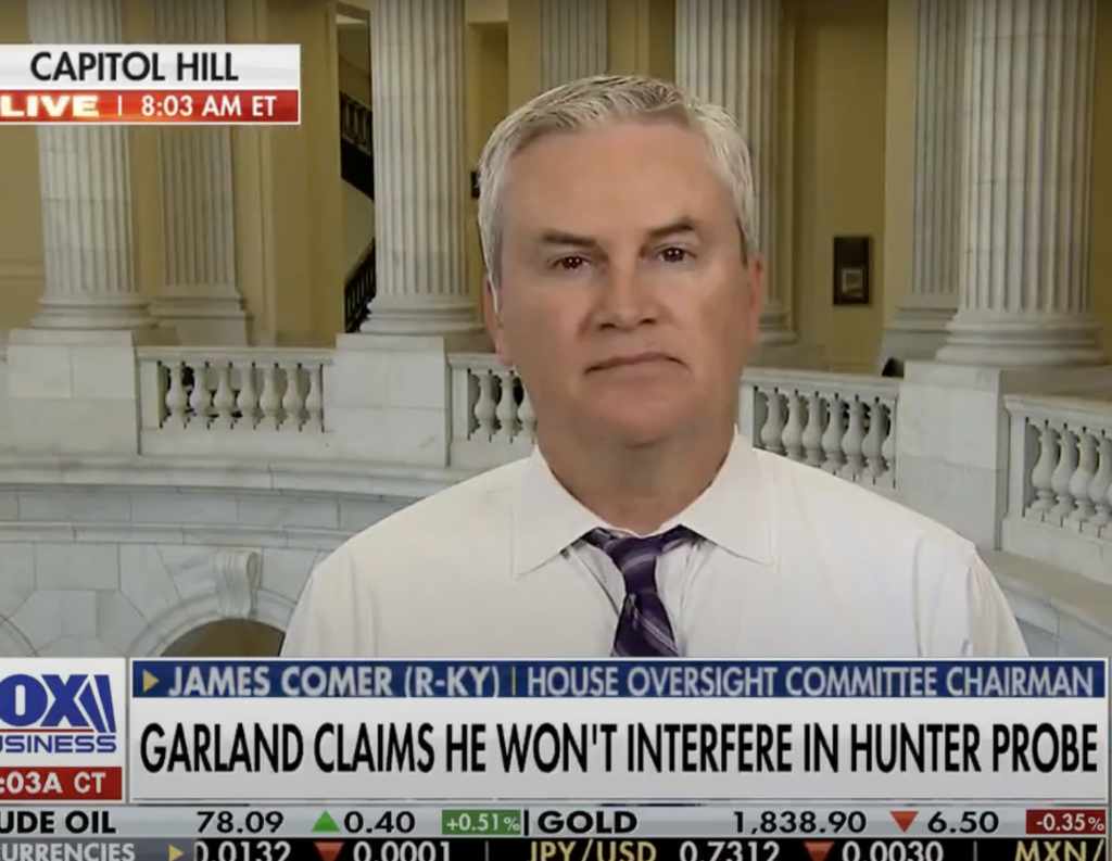 WATCH: James Comer Investigates Hunter Biden Associate's Claims Following Free Beacon Report