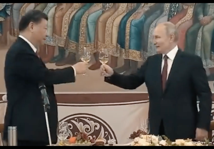 WATCH: Putin and Xi Consummate Their Bromance 'Without Limits'