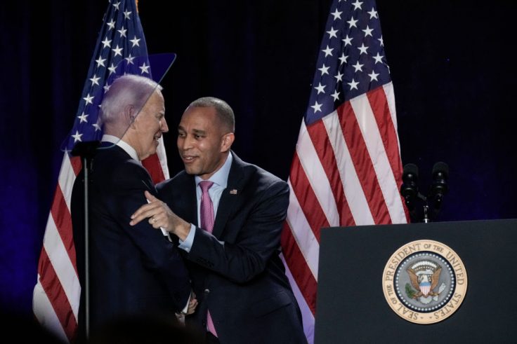 Hakeem Jeffries Sides With Biden Over 'Rip Roarin Pissed' Members