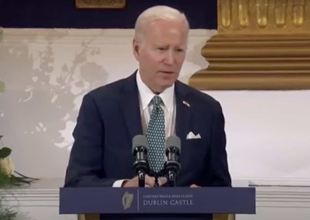 Biden Told Irish People To 'Lick the World,' Official White House Transcript Confirms