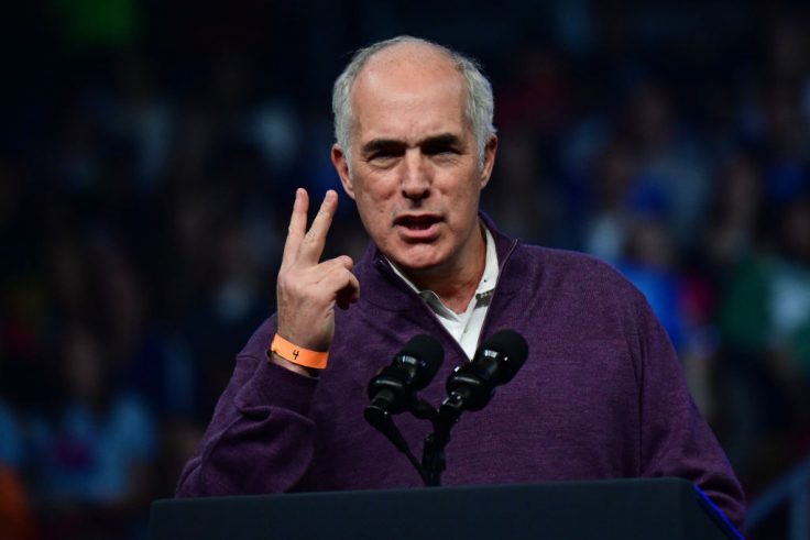 Bob Casey Says He Doesn't Support Sanctuary Cities—But He Spoke at an Event for a Group That Loves Them