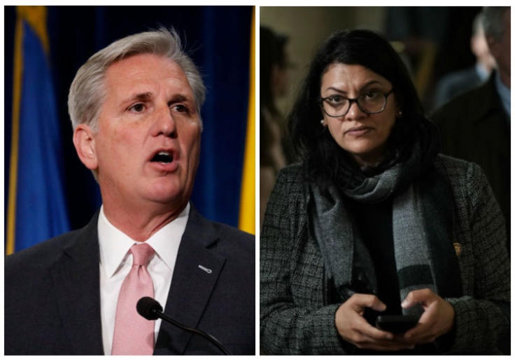 EXCLUSIVE: McCarthy Blocks Rashida Tlaib's Anti-Semitic Congressional Event