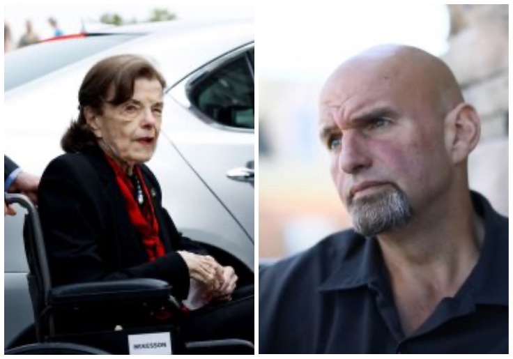 Two Democratic Senators Are Not Compos Mentis. The Press Is Only Paying Attention to One.