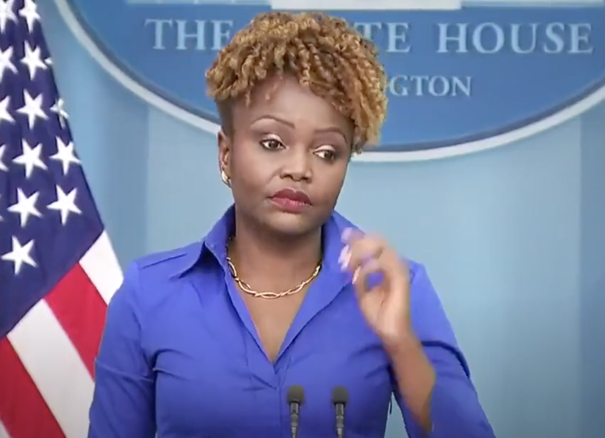 WATCH: Karine Jean-Pierre Won’t Talk About Biden’s 7th Grandchild