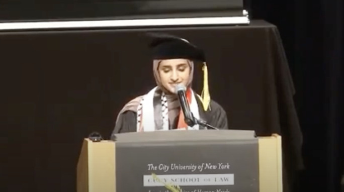 WATCH: Commencement Speaker at NY-Funded School Goes on Anti-Semitic Rant Against Israel