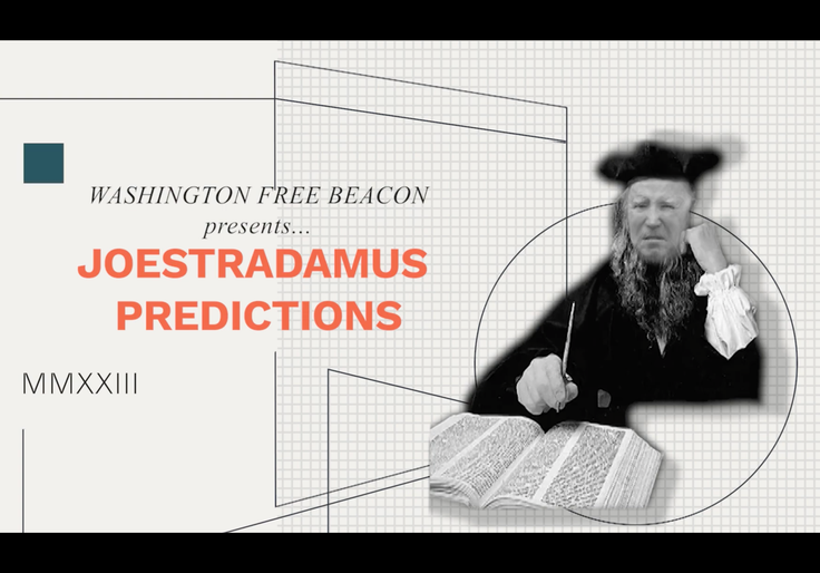 Sleepy Joestradamus: Ancient POTUS Tries (and Fails) To Predict the Future