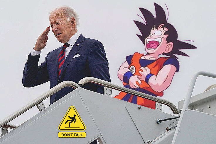 AMERICAN SHAME: Anime Nerds in Japan, Former U.S. Adversary, Mock 'Granpda' Joe Biden at G7 Summit