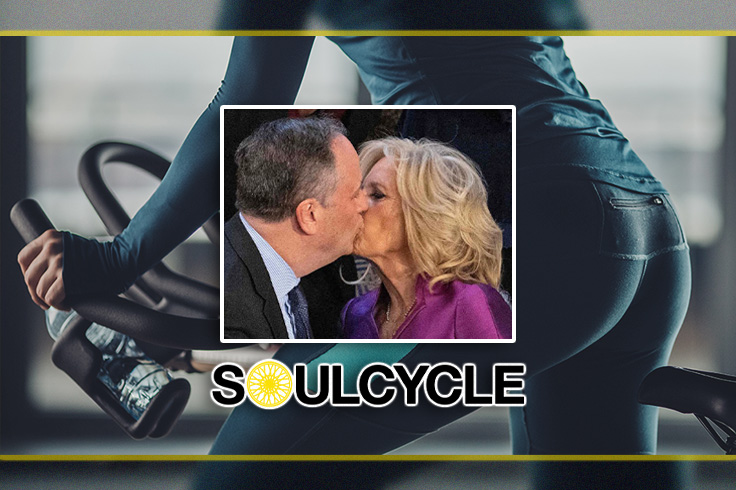 Months After Making Out at State of the Union, Dr. Jill and Kamala's Husband Spotted Leaving SoulCycle Together