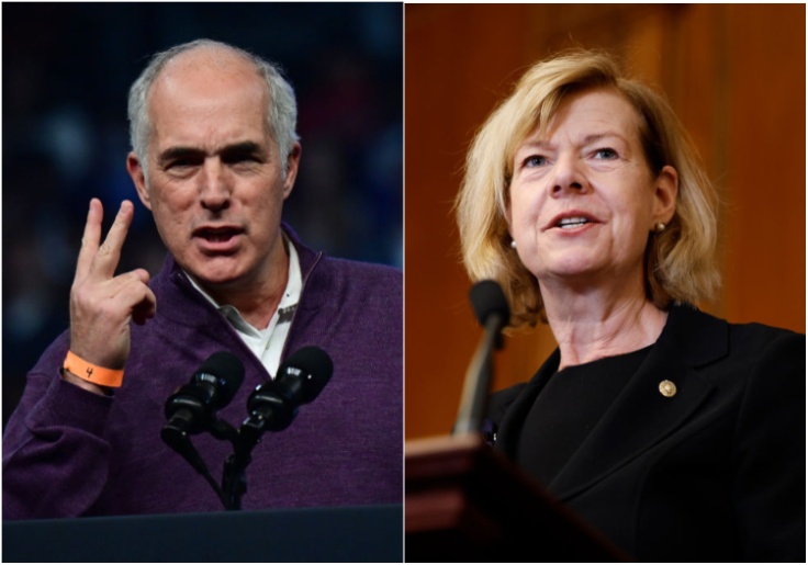 Vulnerable Senate Dems in Key Swing States Distance Themselves from Harris in Election's Final Days