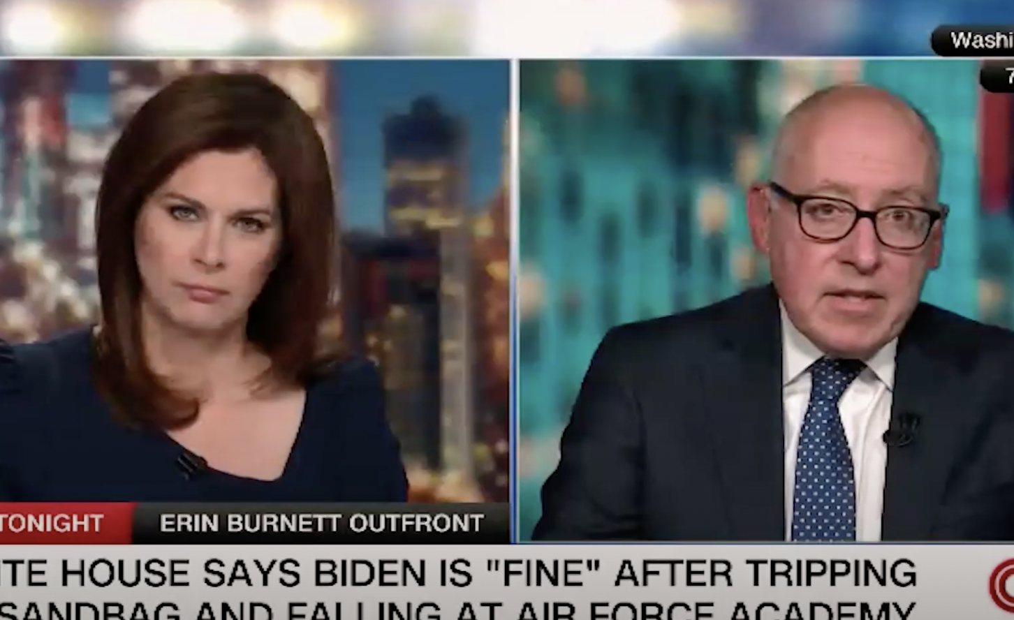 ‘Totally Fine’: Left-Wing Media Cover for Biden After Fall