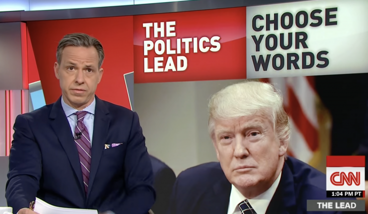 CNN's Tapper Refuses To Cover 'Potentially Dangerous' Trump Remarks