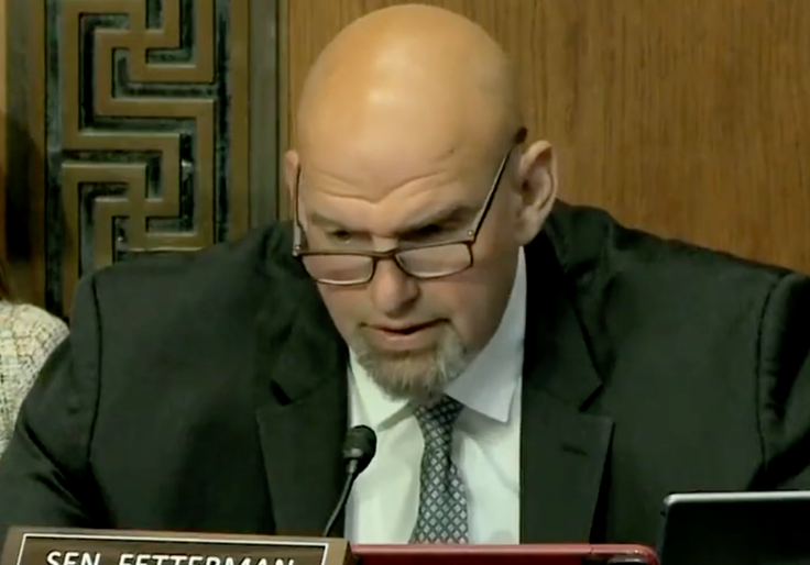 WATCH: John Fetterman Swings at Softball Question—and Misses and Misses and Misses