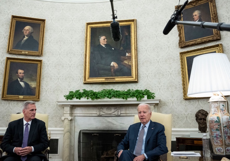 'Apostle of Bipartisanship': Media Spin Biden's Debt Ceiling Loss as a Win